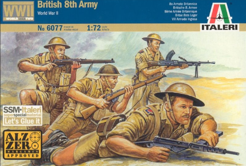 British 8th Army - WWII - ITALERI 1/72