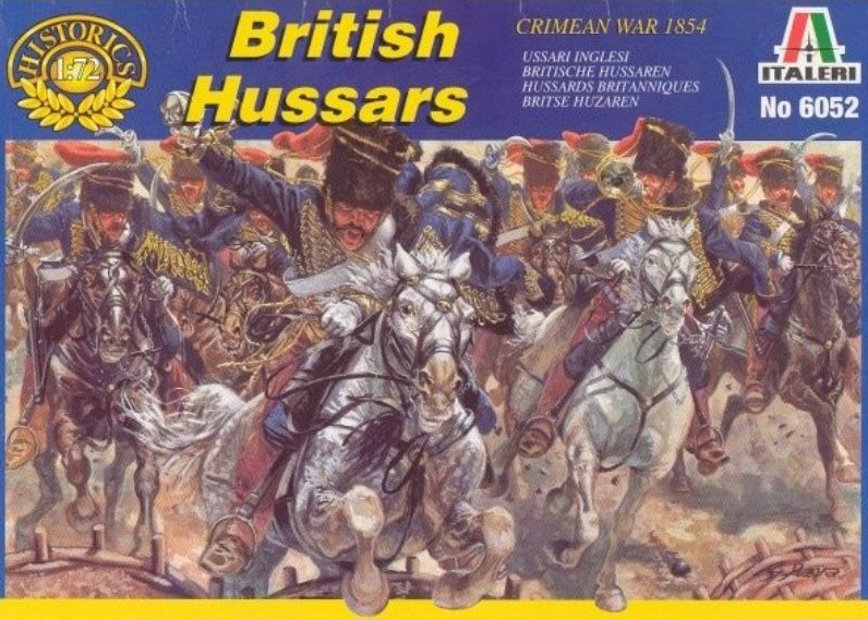 British Hussars - Crimean War 1854 - ITALERI 1/72
