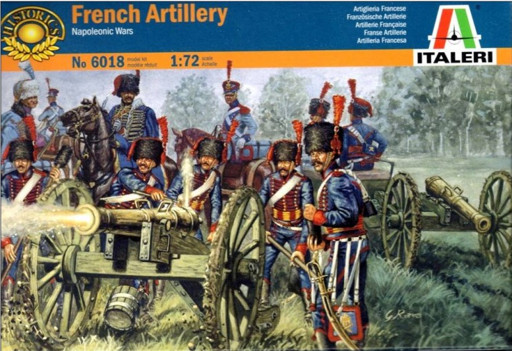 French Line Guard Artillery - ITALERI 1/72