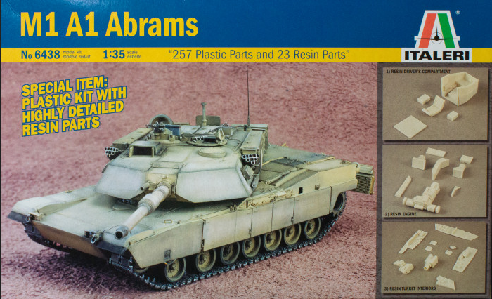 M1 A1 Abrams - ITALERI 1/35