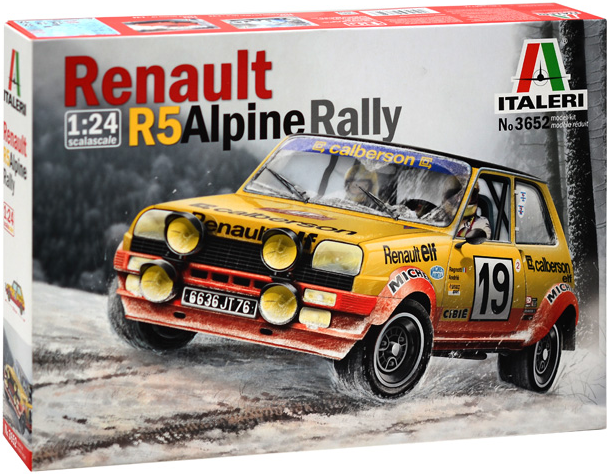 Renault R5 Alpine Rally - ITALERI 1/24