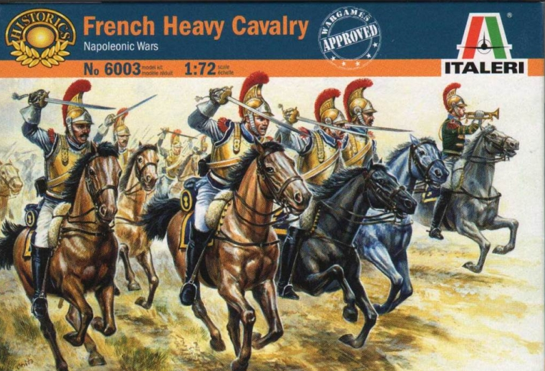 Waterloo - French Heavy Cavalry - ITALERI 1/72