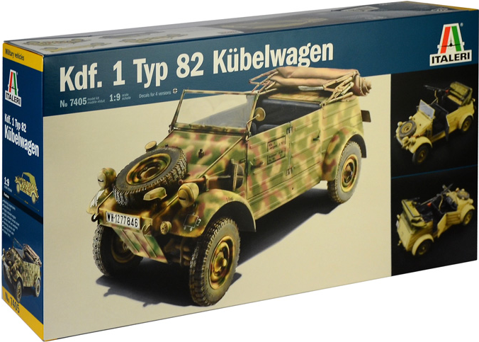 Kdf.1 Typ 82 Kübelwagen - ITALERI 1/9