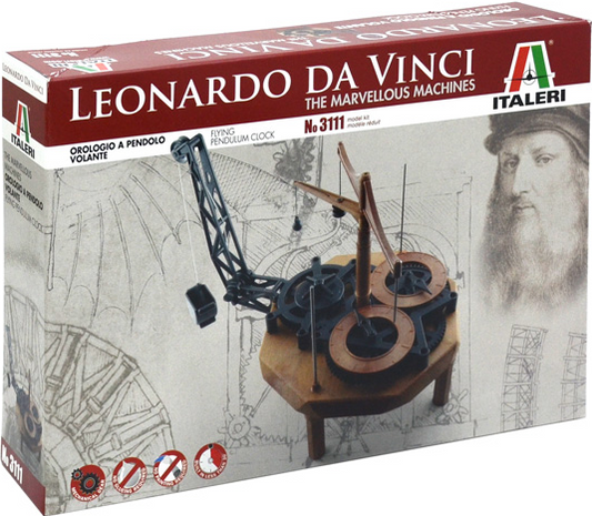 Leonard Da Vinci - The Marvellous Machines - Horloge Pendule / Flying Pendulum Clock - ITALERI