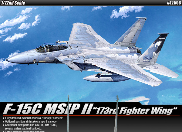F-15C MSIP II "173rd Fighter Wing" - ACADEMY 1/72