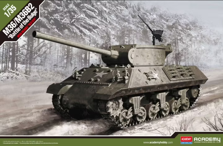 M36/M36B2 "Battle of the Bulge" - ACADEMY 1/35