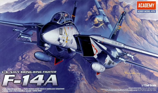 U.S. Navy Swing-Wing Fighter F-14A Tomcat - ACADEMY 1/72