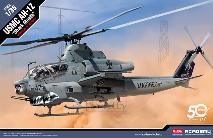 USMC AH-1Z "Shark Mouth" - ACADEMY 1/35