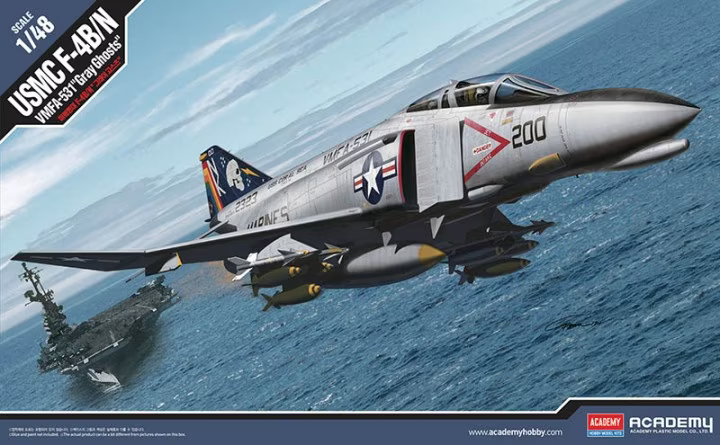 USMC F-4B/N VMFA-531 "Gray Ghosts" - ACADEMY 1/48