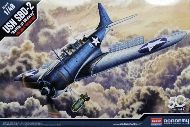 Douglas SBD-2 Dauntless "Battle of Midway" - ACADEMY 1/48