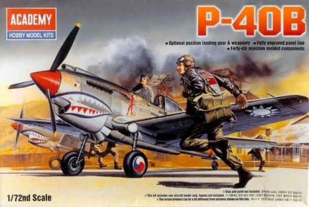 Curtiss P-40B "Tomahawk" - ACADEMY 1/72