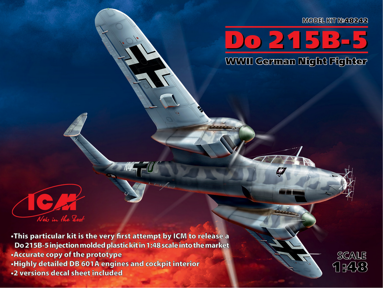 Dornier Do 215B-5 - WWII German Night Fighter - ICM 1/48