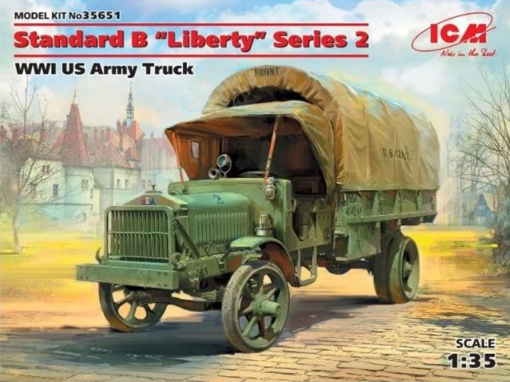 Standard B "Liberty" Series 2 - WWI US Army Truck - ICM 1/35