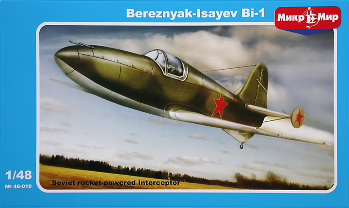 Bi-1 Soviet Rocket-Powered Interceptor - MIKROMIR 1/48