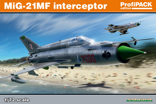Mikoyan MiG-21MF Interceptor - Profipack - EDUARD 1/72