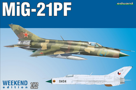 Mikoyan MiG-21PF - Week End Edition - EDUARD 1/72
