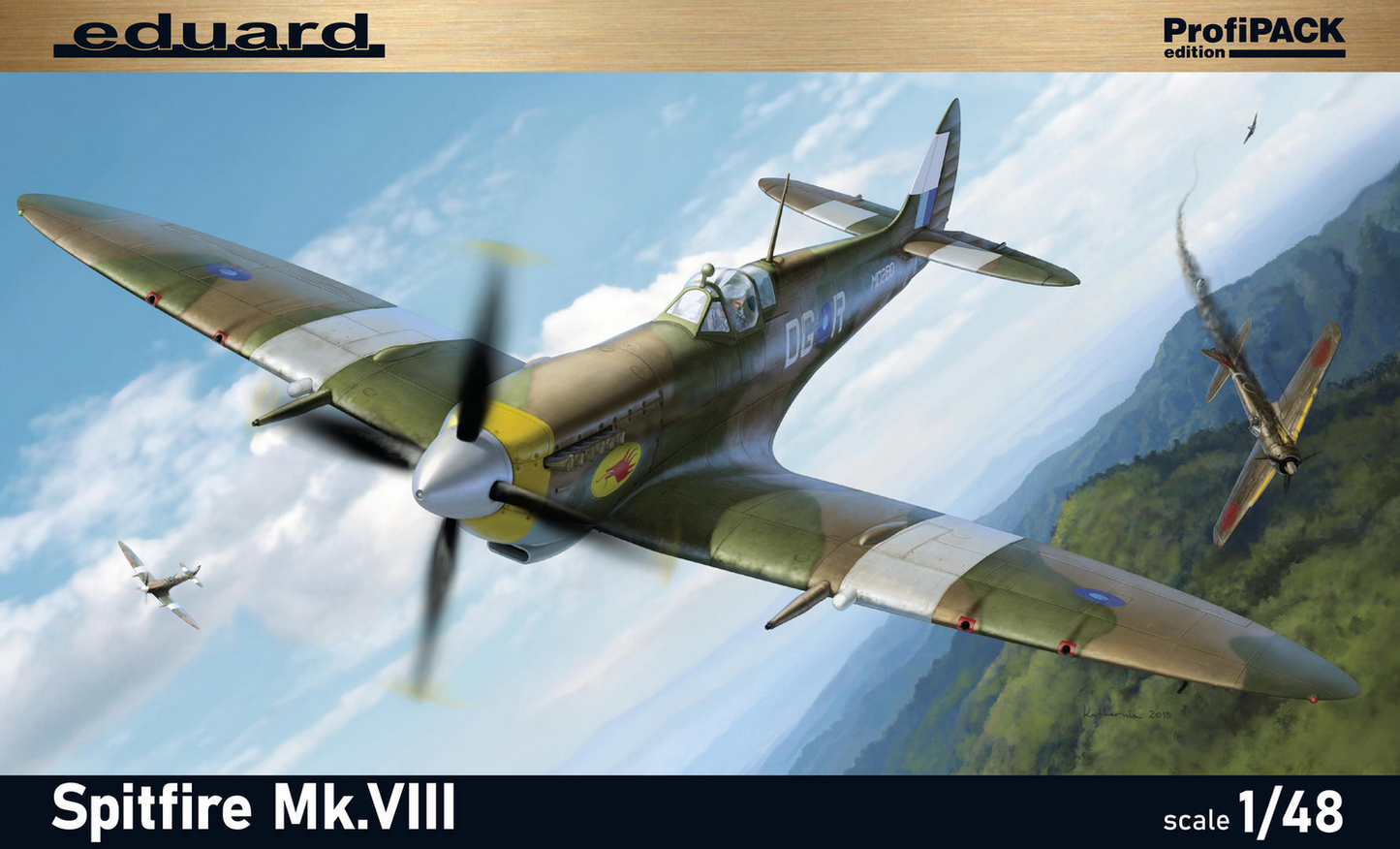 Spitfire Mk.VIII - Profipack - EDUARD 1/48