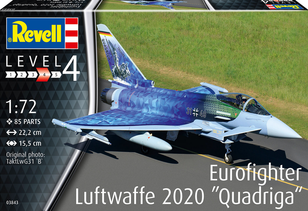 Eurofighter Luftwaffe 2020 "Quadriga" - REVELL 1/72