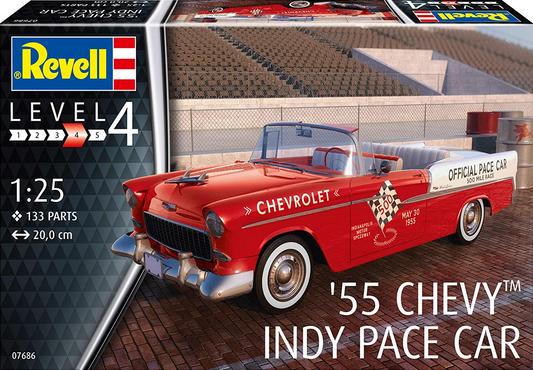 '55 Chevy Indy Pace Car - REVELL 1/25