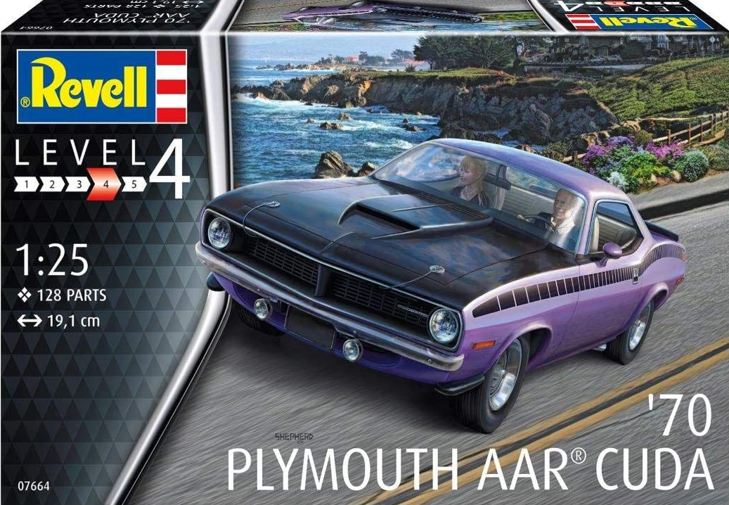 '70 Plymouth AAR CUDA - REVELL 1/25
