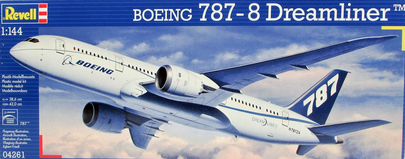Boeing 787-8 Dreamliner - REVELL 1/144