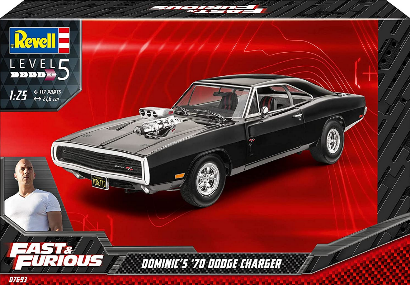 Dominic's 1970 Dodge Charger - Fast & Furious - REVELL 1/25