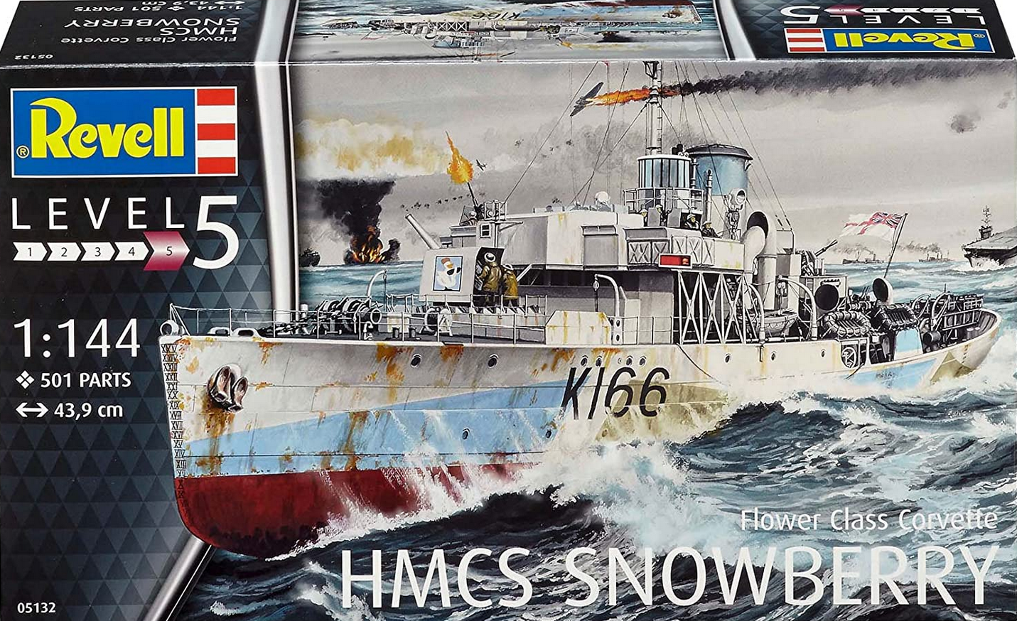 Flower Class Corvette HMCS Snowberry - REVELL 1/144