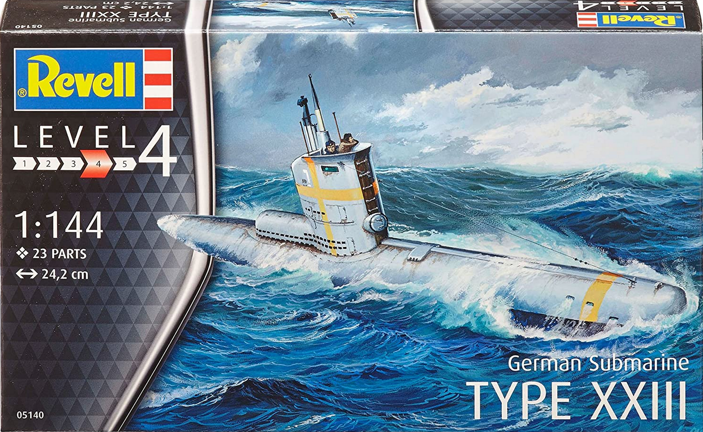German Submarine Type XXIII - REVELL 1/144