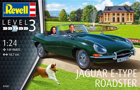 Jaguar E-Type Roadster - REVELL 1/24
