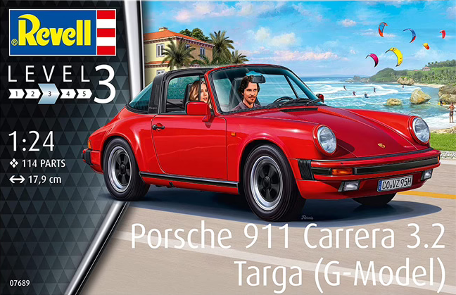 Porsche 911 Carrera 3.2 Targa (G-Model) - REVELL 1/24
