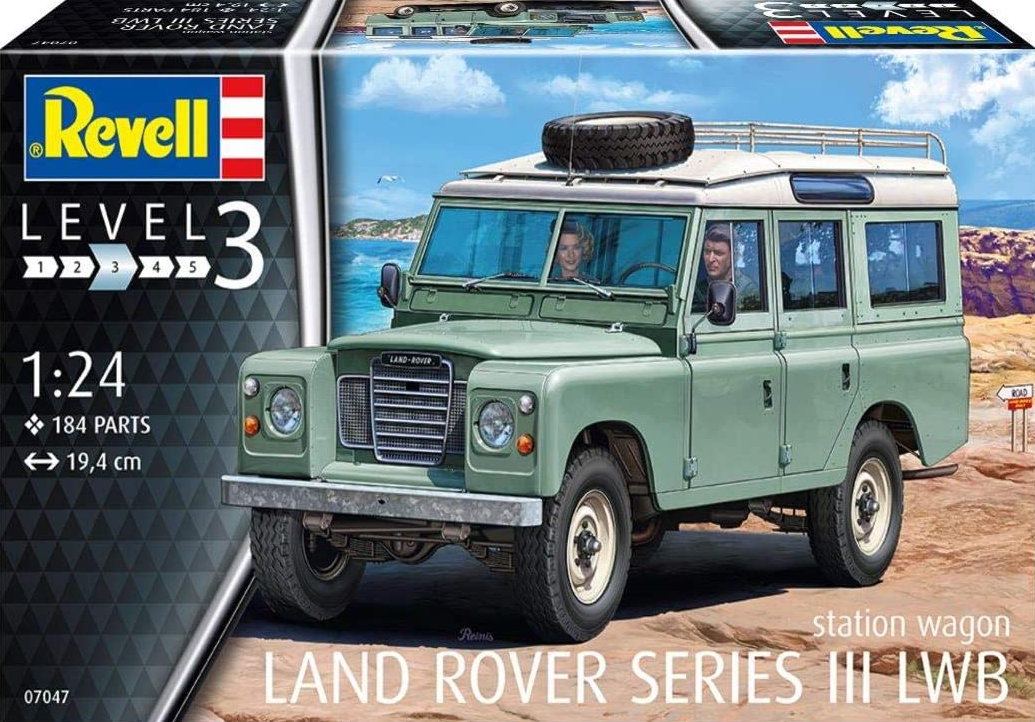 Station Wagon Land Rover Series III LWB - REVELL 1/24