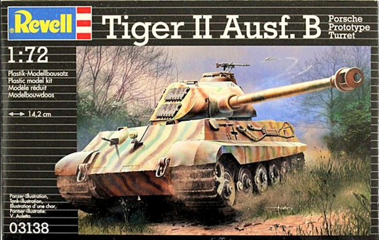 Tiger II Ausf. B - Porsche Prototype Turret - REVELL 1/72