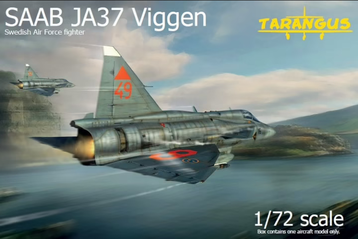 Saab JA37 Viggen Swedish Air Force - TARANGUS 1/72
