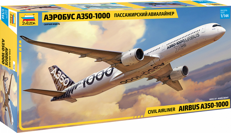 Airbus A350-1000 - ZVEZDA 1/144