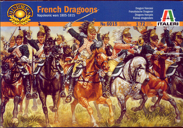 Napoleonic Wars - 1815 French Dragoons - ITALERI 1/72