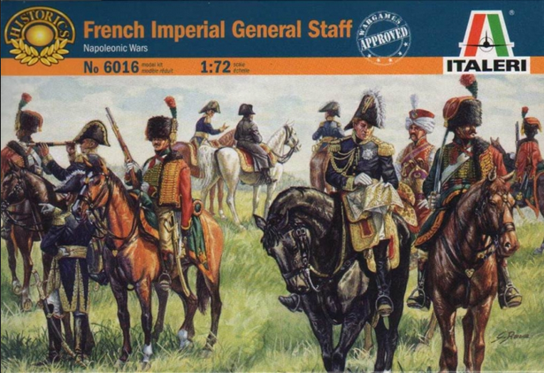 Napoleonic Wars - French Imperial General Staff - ITALERI 1/72