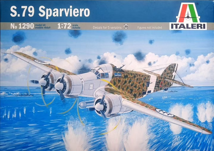 S.79 Sparviero - ITALERI 1/72