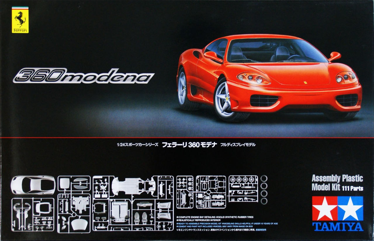 Ferrari 360 Modena - Sports Car Series - TAMIYA 1/24