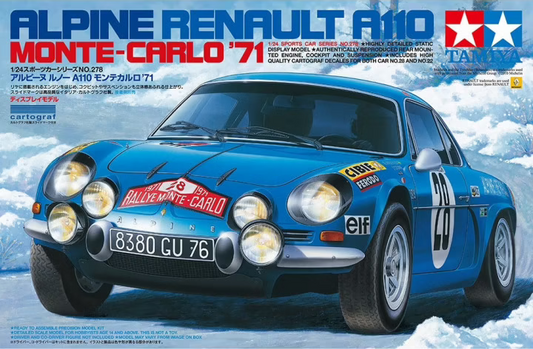 Alpine Renault A110 Monte Carlo '71 - TAMIYA 1/24