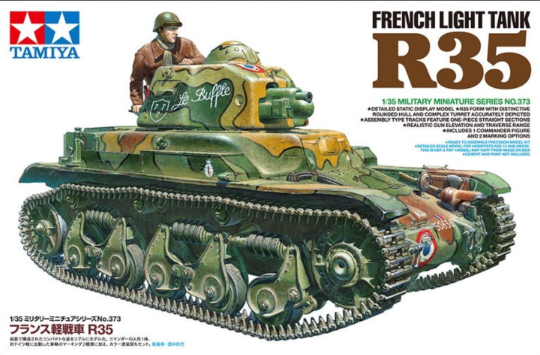 R35 French Light Tank  - TAMIYA 1/35