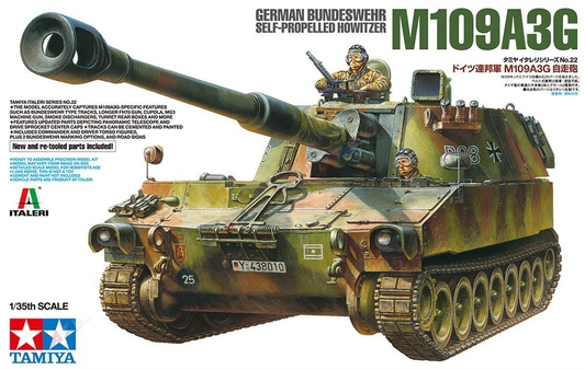 M109A3G German Bundeswehr Self-Propelled Howitzer - TAMIYA 1/35