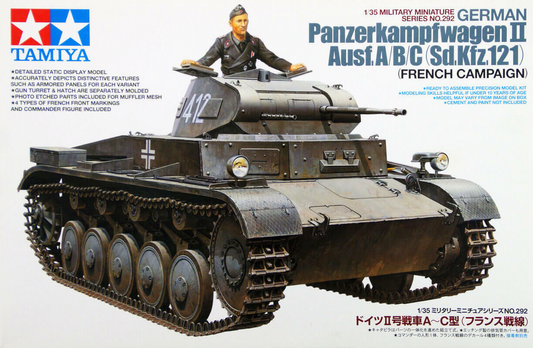 Panzerkampfwagen II Ausf.A/B/C (Sd.kfz.121) French Campaign - TAMIYA 1/35
