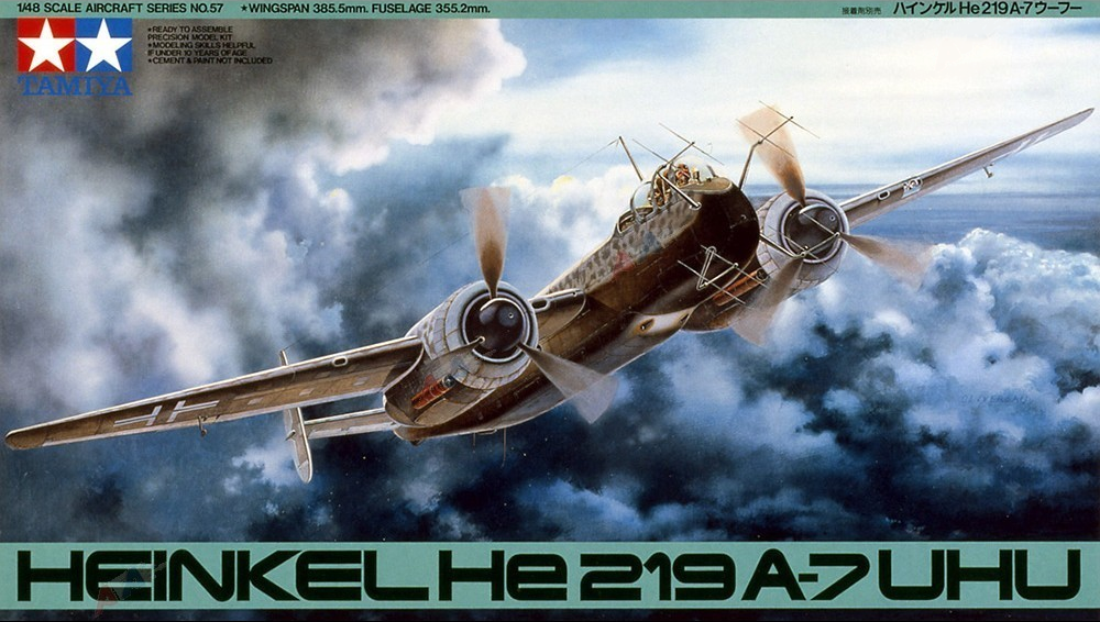 Heinkel He219A-7 UHU - TAMIYA 1/48