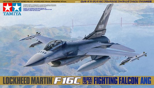 Lockheed Martin F 16C (Block 25/32) Fighter Falcon ANG - TAMIYA 1/48