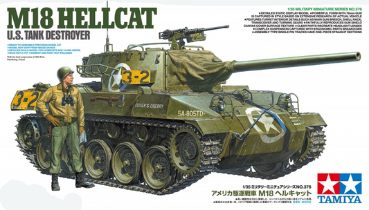 M18 Hellcat U.S. Tank Destroyer - TAMIYA 1/35