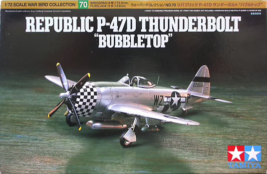 Republic P-47D Thunderbolt "Bubbletop" - TAMIYA 1/72