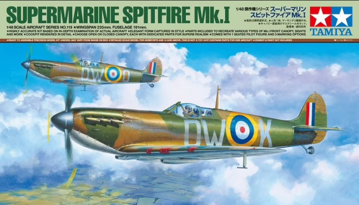 Supermarine Spitfire Mk.I - TAMIYA 1/48