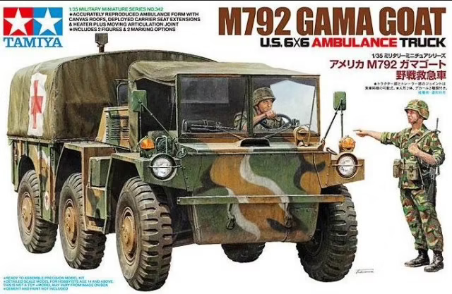 M792 Gama Goat US 6x6 Ambulance Truck - TAMIYA 1/35