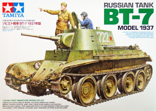 Russian Tank BT-7 Model 1937 - TAMIYA 1/35