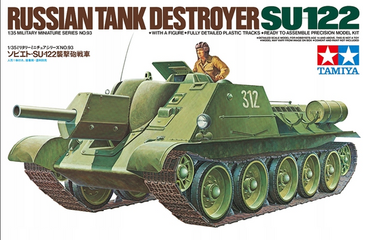 Russian Tank Destroyer Su-122 - TAMIYA 1/35